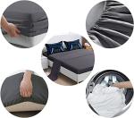 BDUCOK 5 Piece Gamer Comforter Sets Bed in A Bag for Boys Teen Kids,Honeycomb Gaming Bedding Sets Gamepad Comforter Microfiber Bed Set for All Season Gamer Home Decor(Blue,5 Piece Sets30022-Twin)