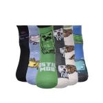 Minecraft 6PK HOSTILE MOB CREWS Socks