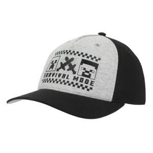 Minecraft Survival Mode Youth Gray & Black Traditional Adjustable Hat