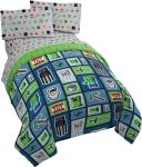 Minecraft Monster Hunters 5-Piece Queen Bedding Set with Reversible Comforter