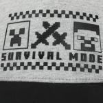 Minecraft Survival Mode Youth Gray & Black Traditional Adjustable Hat