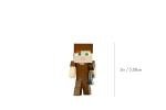 Jada Minecraft 2.5" MetalFigs 4-Pack - Includes Steve in Diamond Armor, Alex in Leather Armor, Enderman & Creeper