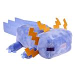 Mattel Minecraft Plush Toy, Collectible Blue Axolotl Soft Doll Inspired by Video Game Character, 8-inch