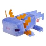 Mattel Minecraft Plush Toy, Collectible Blue Axolotl Soft Doll Inspired by Video Game Character, 8-inch