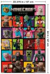 Trends International A Minecraft Movie - Grid Wall Poster, 34L x 22.4W, Poster & Mount Bundle