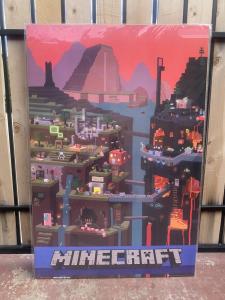 Minecraft - Gaming Poster (The Minecraft World) (Size: 24" X 36") #2
