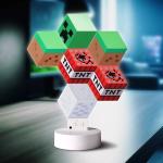 Minecraft MOB and Blocks LED RGB Panel Set of 6 Novelty Wall