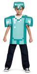 Disguise Armor Classic Minecraft Costume, Blue, Large (10-12)