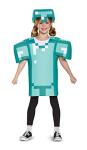 Disguise Armor Classic Minecraft Costume, Blue, Large (10-12)