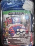 7 Piece Minecraft Creeper Full Size Comforter Set