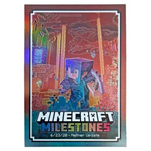 2024 Panini Minecraft Milestones SSP Ultra Rare Case Hit Nether Update #9