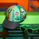Minecraft Trucker Hat Baseball Cap and Kids Sunglasses Set Adjustable Snapback UV Protection Gamer Gifts (6-14 Years, Multi)