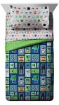 Minecraft Monster Hunters 4 Piece Twin Bed Set - Includes Reversible Comforte...