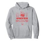 A Minecraft Movie Steve's Lava Chicken Restaurant Logo Pullover Hoodie