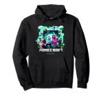 A Minecraft Movie Adventure Gang Main Characters Group Shot Pullover Hoodie