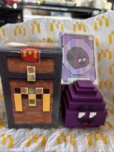 McDonald’s Minecraft Movie Grimace Egg Adult Happy Meal Toy with Code Card