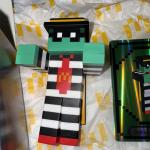 McDonald’s Limited Edition Minecraft Hamburgular Figure with Unused Code