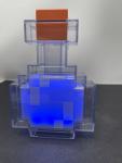 Minecraft Potion Battery Operated Table Top Blue Light