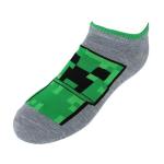 Minecraft No Show Socks 6-Pack, Size Large (3-9)