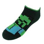 Minecraft No Show Socks 6-Pack, Size Large (3-9)