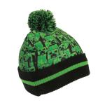 Minecraft Creeper All-Over Print Youth 2-Piece Knit Beanie & Gloves Set