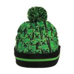 Minecraft Creeper All-Over Print Youth 2-Piece Knit Beanie & Gloves Set