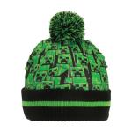 Minecraft Creeper All-Over Print Youth 2-Piece Knit Beanie & Gloves Set