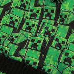 Minecraft Creeper All-Over Print Youth 2-Piece Knit Beanie & Gloves Set