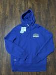 NWT Lacoste Minecraft Hoodie Logo Unisex Pullover Drawstring Blue Size Large