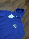 NWT Lacoste Minecraft Hoodie Logo Unisex Pullover Drawstring Blue Size Large