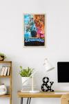Trends International Minecraft: Legends - Key Art Wall Poster, 22.4L x 14.7W, Blonde Framed Version