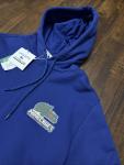 NWT Lacoste Minecraft Hoodie Logo Unisex Pullover Drawstring Blue Size Large