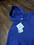 NWT Lacoste Minecraft Hoodie Logo Unisex Pullover Drawstring Blue Size Large