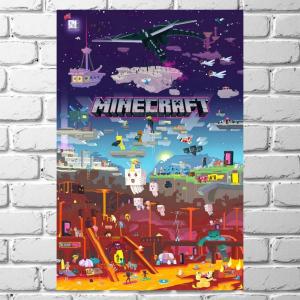 MINECRAFT - WORLD BEYOND POSTER - 22x34