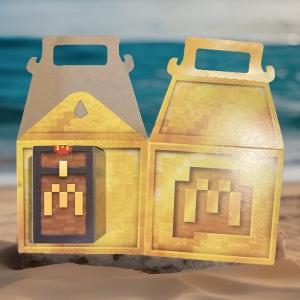 Minecraft Mcdonald’s Happy Meal Toy Birdie Wings, Code & Box UNTOUCHED! SEALED!