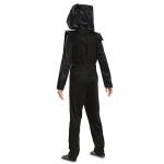 Disguise Wither Skeleton Minecraft Costume, Official Minecraft Costume with Hooded Jumpsuit for Kids, Child Size (10-12)