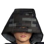 Disguise Wither Skeleton Minecraft Costume, Official Minecraft Costume with Hooded Jumpsuit for Kids, Child Size (10-12)