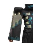 Minecraft Warden Costume 4/5 XS Deluxe Mask Jumpsuit Game Pixal Halloween New