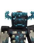 Minecraft Warden Costume 4/5 XS Deluxe Mask Jumpsuit Game Pixal Halloween New