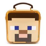 CultureFly Minecraft Boys' 5 Piece Gift Set Shirt, Socks, Wallet, Stickers, Slap Bracelets (8), Multicolor