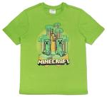 CultureFly Minecraft Boys' 5 Piece Gift Set Shirt, Socks, Wallet, Stickers, Slap Bracelets (8), Multicolor
