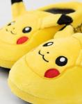 Pokémon Pikachu Yellow Slippers |Pokemon 3D Character Kids' Footwear House Shoes | Soft Loafers for Boys & Girls