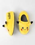 Pokémon Pikachu Yellow Slippers |Pokemon 3D Character Kids' Footwear House Shoes | Soft Loafers for Boys & Girls