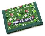 CultureFly Minecraft Boys' 5 Piece Gift Set Shirt, Socks, Wallet, Stickers, Slap Bracelets (7), Multicolor