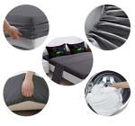 BDUCOK 5 Pieces Gamer Comforter Set for Boys Gaming Bedding Set Twin Size,Video Game Controller Comforter for Boys Kids Adult 3D Gamepad Microfiber Bed in A Bag Sets3001,Twin