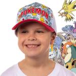 Bioworld Pokemon Character Collage Sublimated Youth Snapback Trucker Hat OSFM Multicolored