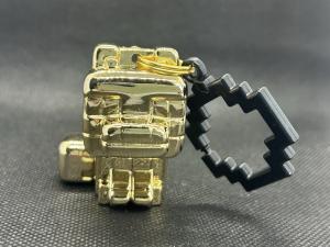 Minecraft , Super Rare Backpack Hanger, 1/54 Real 24k Gold Plated Fox. 