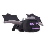 Mattel Minecraft Ender Dragon Plush Toy with Lights & Sounds, 12-inch Soft Doll with Posable Wings, Video Game Character