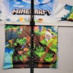Minecraft Youth XL Hoodie Long Sleeve Pullover 3D Graphic Creeper New 714