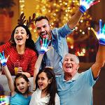 GLEDLOVES LED Gloves for Kids, Teens & Adults - Finger Light Gloves with 5 Colors/6 Modes - Perfect for 9-12 Year Old Boys & Girls - Ideal for Halloween & Christmas Parties